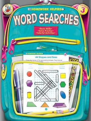 cover image of Word Searches, Grade 3